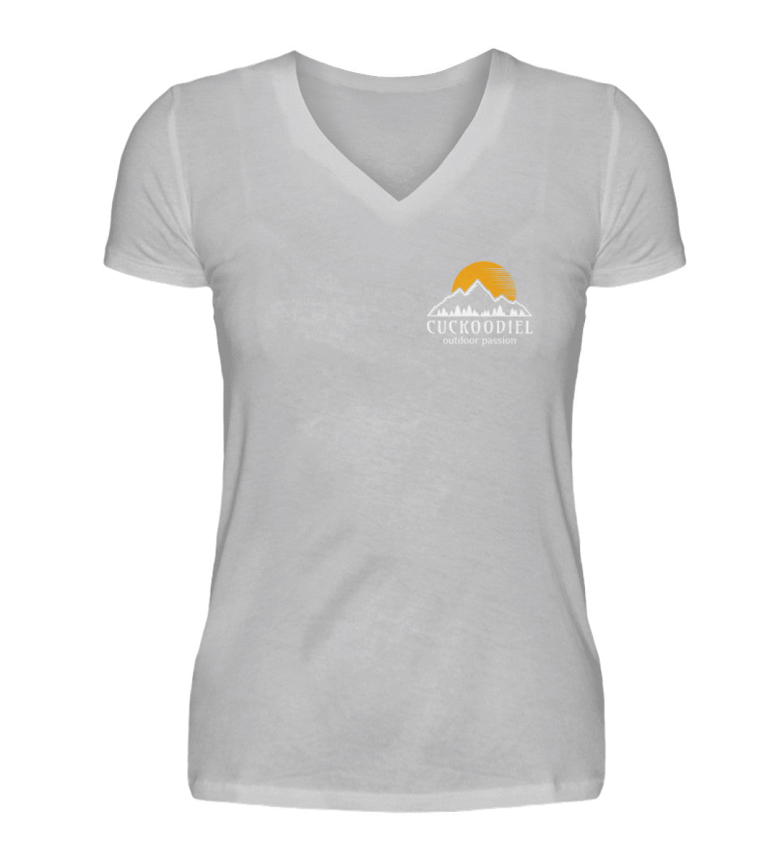 Sonnenaufgang - V-Neck Damenshirt - CUCKOODIEL