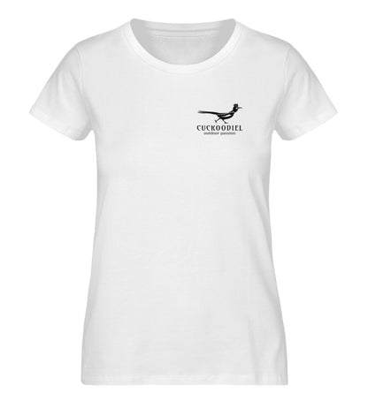 Compass Backprint  - Damen Premium Organic Shirt