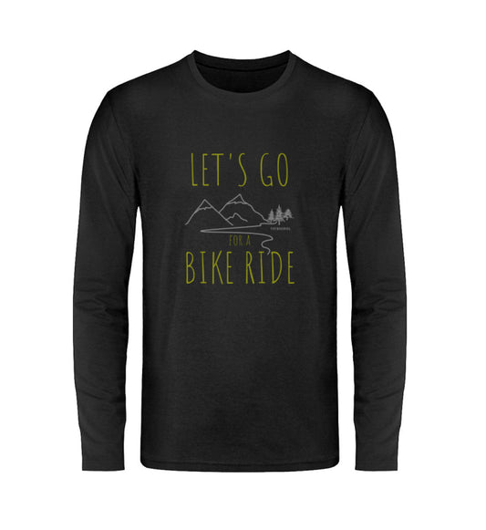 Let's go for a Bike Ride - Unisex Langarmshirt - CUCKOODIEL