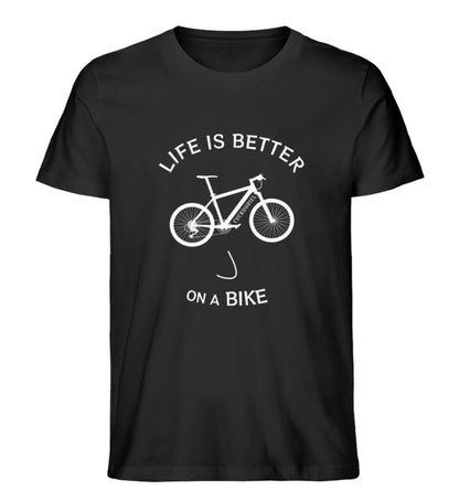 Life ist better on a MTB - Premium Organic 🍀 Shirt - CUCKOODIEL