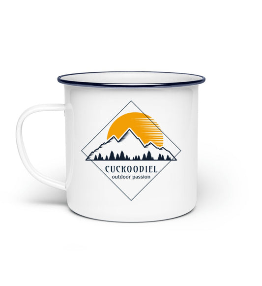 Sonnenaufgang - Emaille Tasse - CUCKOODIEL