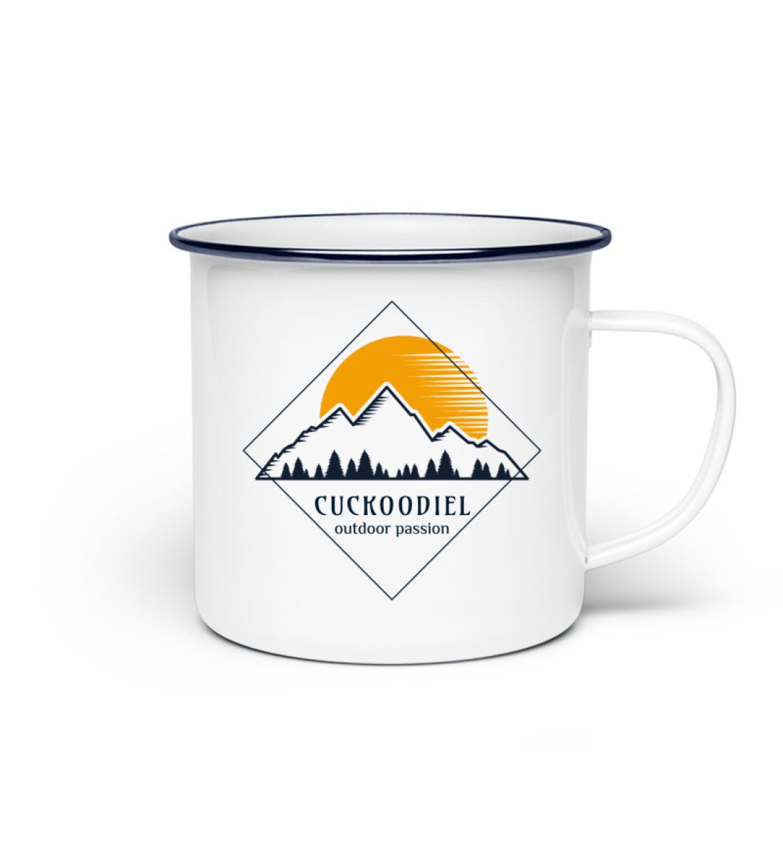 Sonnenaufgang - Emaille Tasse - CUCKOODIEL