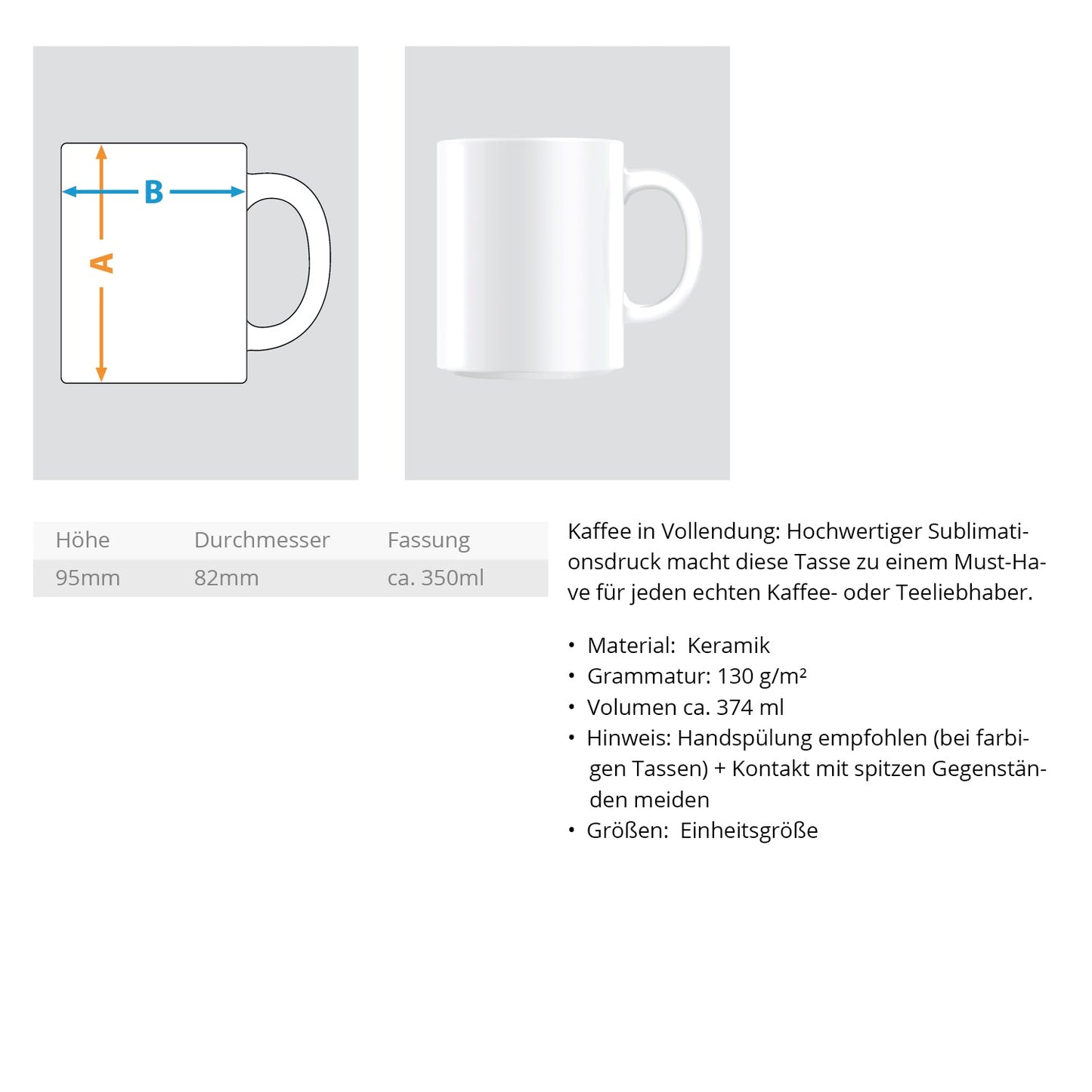 Sonnenaufgang - Zweifarbige Tasse - CUCKOODIEL