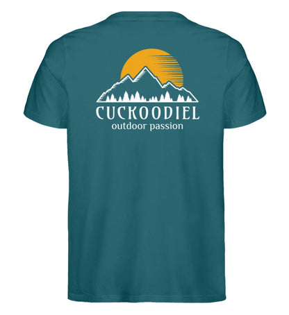 Sunrise (backside) - Premium Organic 🍀 Shirt - CUCKOODIEL