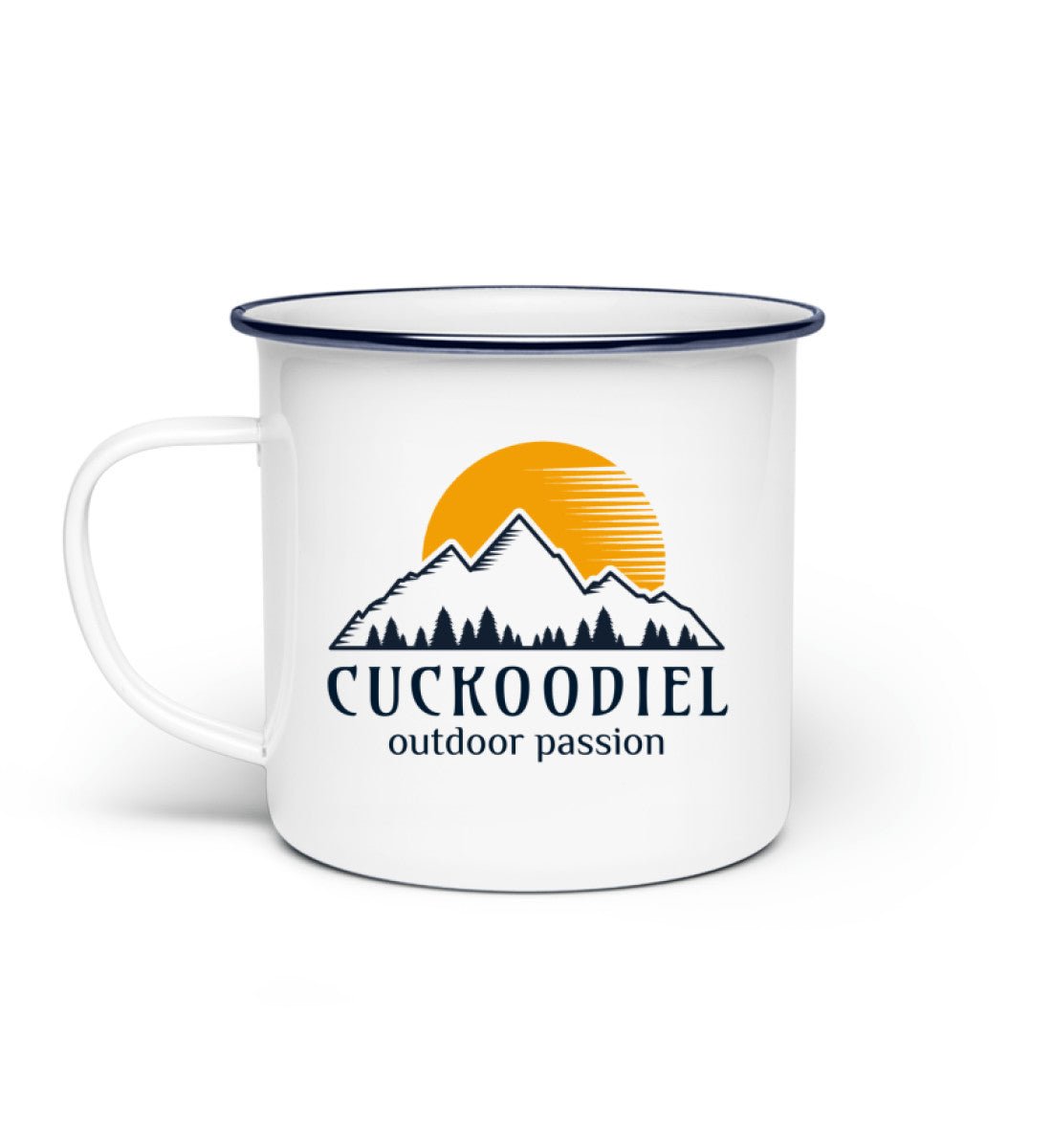 Sunrise - Emaille Tasse - CUCKOODIEL