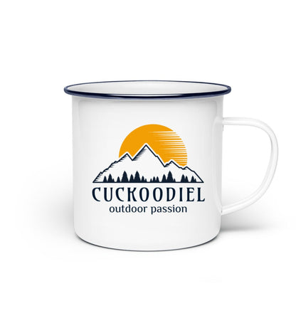 Sunrise - Emaille Tasse - CUCKOODIEL