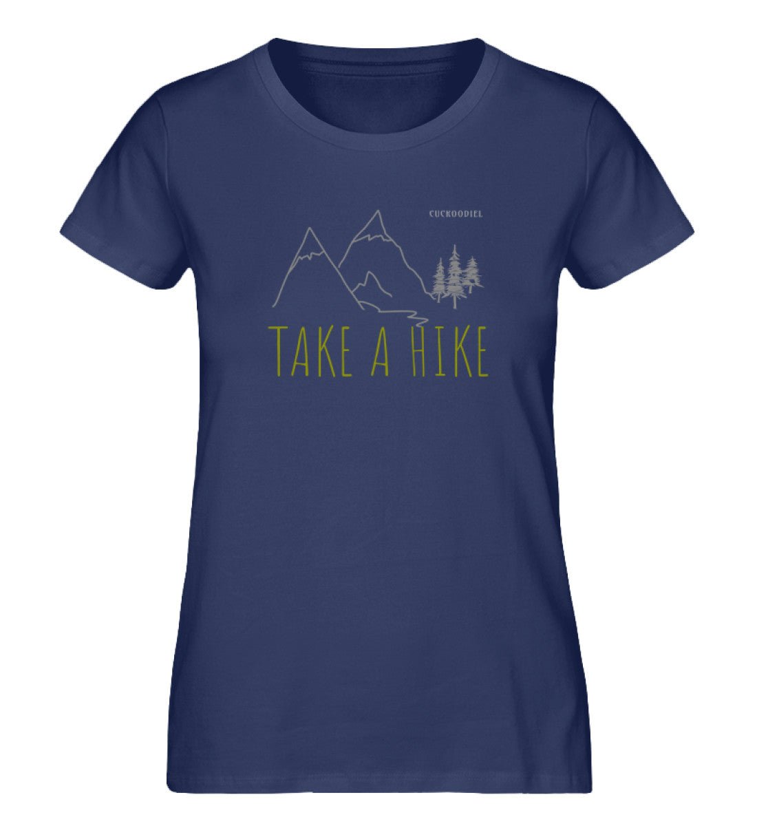 Take a Hike - Damen Premium 🍀 Organic Shirt - CUCKOODIEL