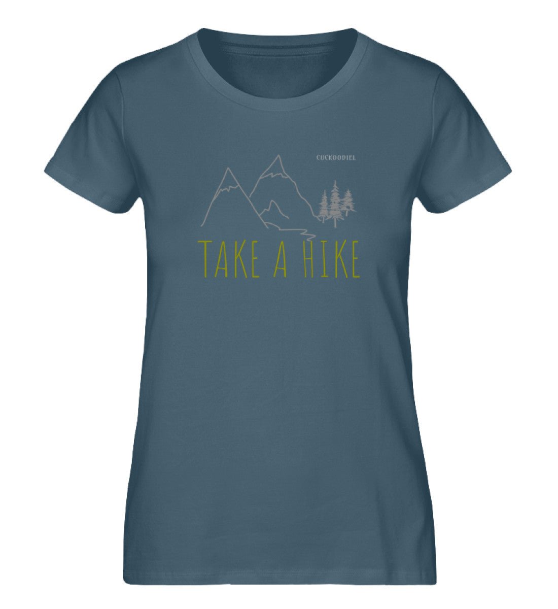 Take a Hike - Damen Premium 🍀 Organic Shirt - CUCKOODIEL