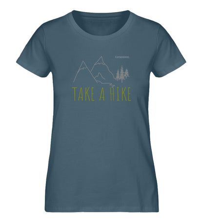 Take a Hike - Damen Premium 🍀 Organic Shirt - CUCKOODIEL