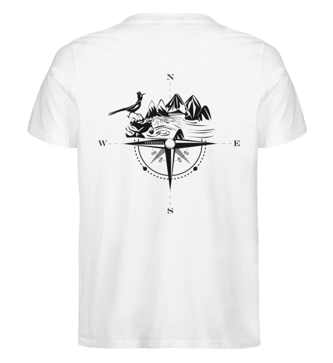 Compass Backprint  - Premium Organic Shirt